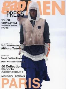 2023 9784866997544 gap Winter 2024Autumn vol.70 MEN PRESS 预订