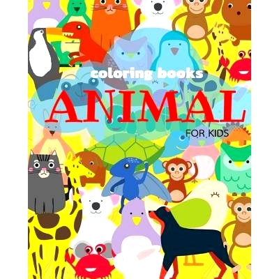 预订 Coloring Books Animals for Kids: Ages 4-8 Childhood Learning, Preschool Activity Book 100 Pages Size 8x10 Inch: 978