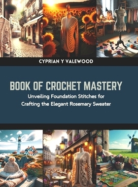 预订 Book of Crochet Mastery: Unveiling Foundation Stitches for Crafting the Elegant Rosemary Sweater: 9798873706631