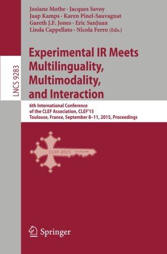 【预订】Experimental IR Meets Multilinguality, Multimodality, and Interaction