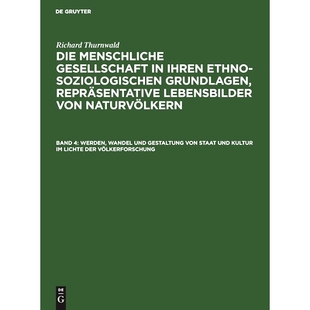 Kultur Werden von 预订 Völkerforschung und der Wandel 9783111299860 Gestaltung Lichte Staat