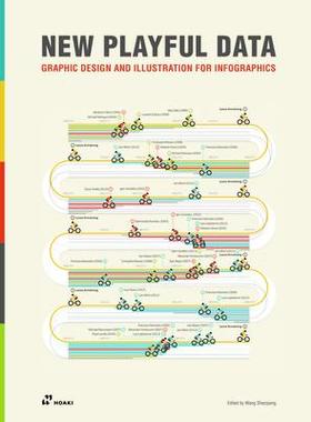 [预订]New Playful Data: Graphic Design and Illustration for Infographics 9788417656416