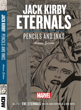 预订 Jack Kirby’s the Eternals Pencils and Inks Artisan Edition: 9781684059218