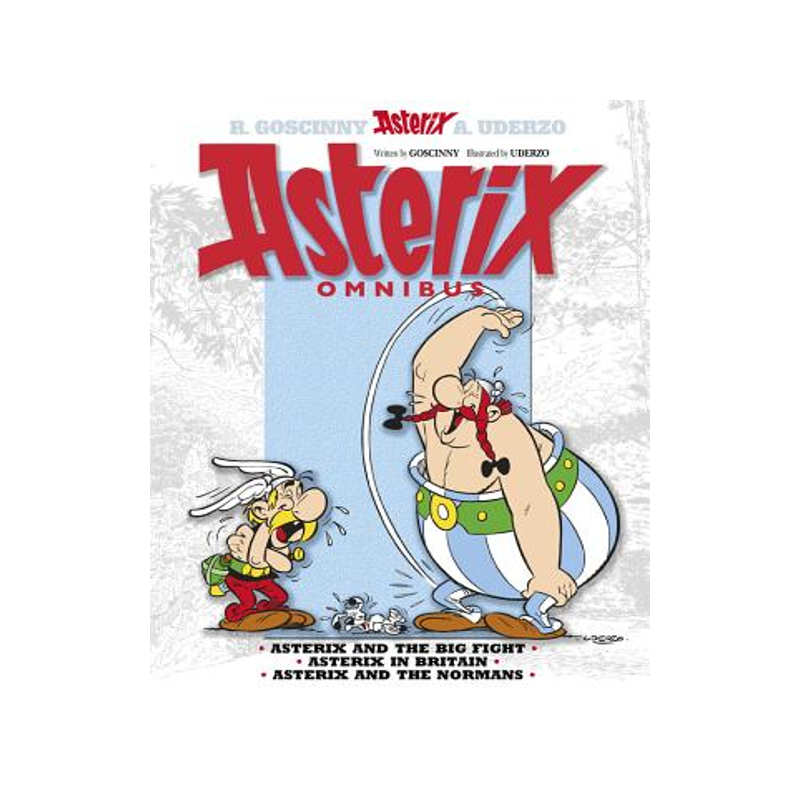 现货 英文原版 高卢英雄历险记 7-9 合订本 卷三 儿童漫画 Asterix Omnibus 3 阿斯特克斯与首领争夺战 在不列颠 与诺曼底人