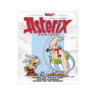 现货 英文原版 高卢英雄历险记 7-9 合订本 卷三 儿童漫画 Asterix Omnibus 3 阿斯特克斯与首领争夺战 在不列颠 与诺曼底人