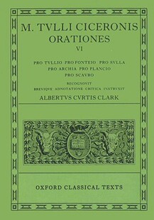 【预订】Cicero Orationes. Vol. VI