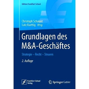 M&A Geschäftes Strategie 预订 Steuern des Recht 9783658238933 Grundlagen
