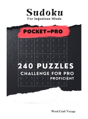预订 Sudoku for Ingenious Mind (Pocket Size) Proficient Level only for Adults & Seniors: 240 Puzzles for Expert to indul
