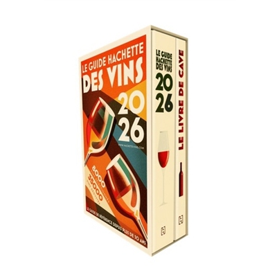预售 阿歇特葡萄酒指南套装 2026版 法语原版 Le guide Hachette des vins et son livre de cave