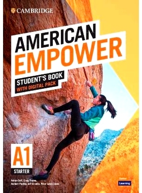 预订 American Empower Starter/A1 Student’s Book with Digital Pack: 9781108862219