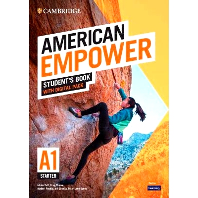 预订 American Empower Starter/A1 Student’s Book with Digital Pack: 9781108862219