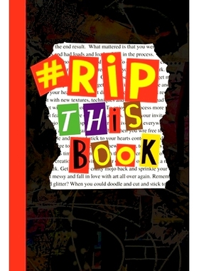 预订 Rip This Book: Create and destroy activity book with prompts to draw, doodle, paint, stick, smudge, collage and ins