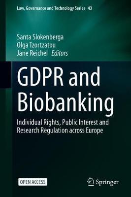 【预订】GDPR and Biobanking 9783030493875