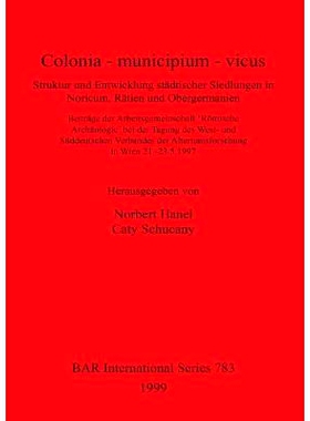 预订 Colonia - municipium - vicus: Struktur und Entwicklung städtischer Siedlungen in Noricum, Rätien und Obergermanie