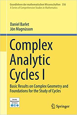 【预订】Complex Analytic Cycles I 9783030311650