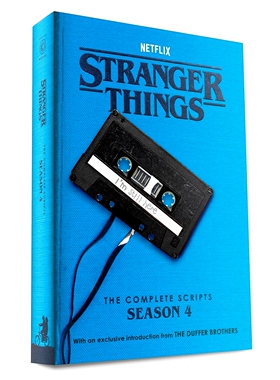 预售 怪奇物语 第四季剧本 完整版台词原文 英文原版 网飞美剧 Stranger Things The Complete Scripts Season 4