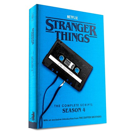 预售 怪奇物语 第四季剧本 完整版台词原文 英文原版 网飞美剧 Stranger Things The Complete Scripts Season 4
