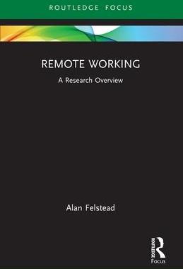 [预订]Remote Working: A Research Overview 9781032161037