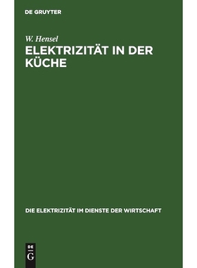 预订 Elektrizität in der Küche: 9783112458730