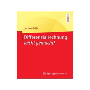 预订 Differenzialrechnung leicht gemacht!