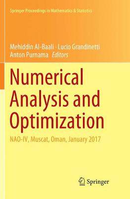 【预订】Numerical Analysis and Optimization:NAO-IV, Muscat, Oman, January 2017