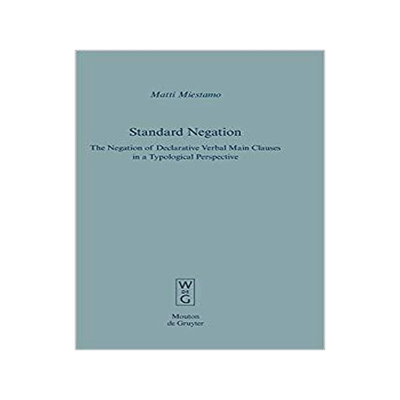 [预订]Standard Negation 9783110185799