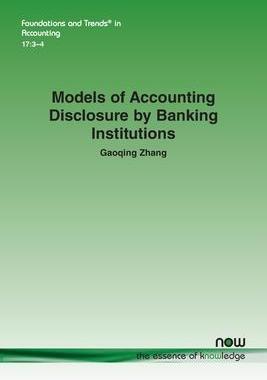 [预订]Models of Accounting Disclosure by Banking Institutions 9781638282266