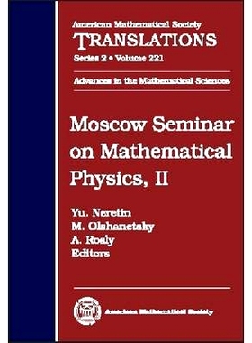 预订 Moscow Seminar on Mathematical Physics, Volume 2 数理物理学莫斯科研讨会 2: 9780821843710