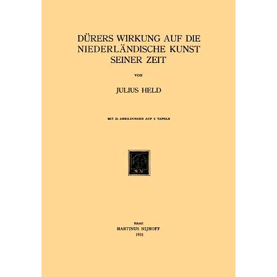 预订 Dürers Wirkung auf die Niederländische Kunst Seiner Zeit: 9789401183543