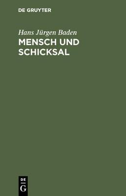 【预订】Mensch und Schicksal 9783111103532
