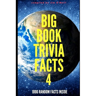 预订 Big Book Trivia Facts: 1000 Random Facts Inside 4: 9781694640826