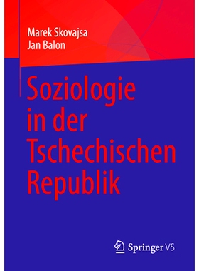 预订 Soziologie in Der Tschechischen Republik: 9783031235320
