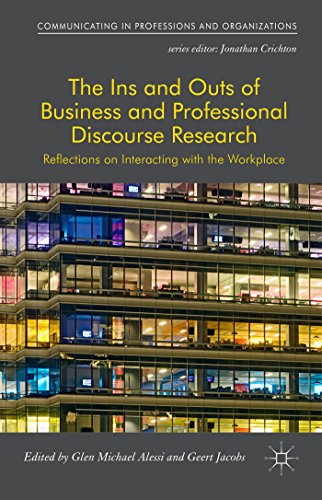 【预订】The Ins and Outs of Business and Professional Discourse Research