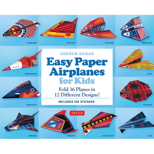 Fold 36 Paper Planes in 12 Different Des