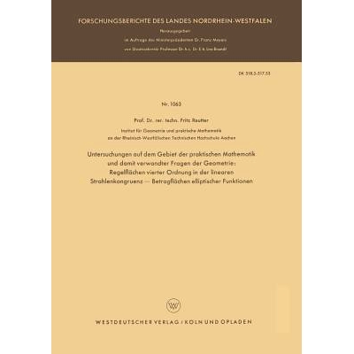 Regelflächen vierter Ordnung in der lin