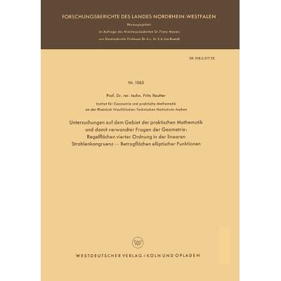 预订 Untersuchungen auf dem Gebiet der praktischen Mathematik und damit verwandter Fragen der Geometrie: Regelflächen v