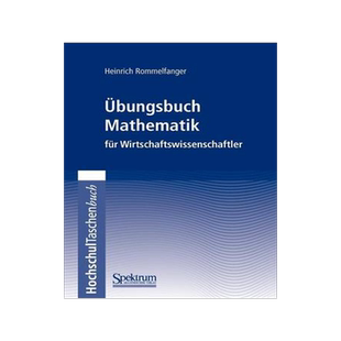 预订 Übungsbuch Mathematik für Wirtschaftswissenschaftler