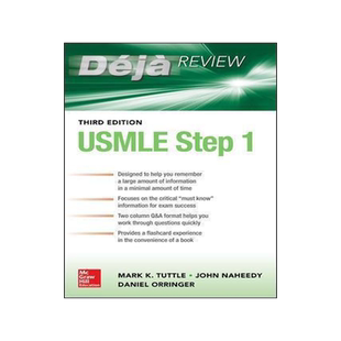 [预订]Deja Review USMLE Step 1 3e 9781260441642