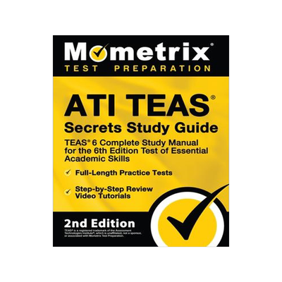 [预订]Ati Teas Secrets Study Guide - Teas 6 Complete Study Manual, Full-Length Practice Tests, Review Vide 9781516746040