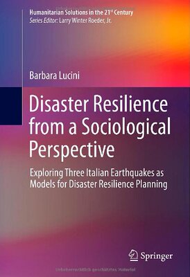 【预订】Disaster Resilience from a Sociological Perspective