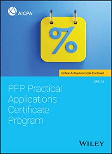 Certificate Program Applications Practical 预订 Pfp