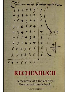预订 Rechenbuch: A facsimile of a 16th century German arithmetic book: 9781497451650