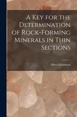 [预订]A key for the Determination of Rock-forming Minerals in Thin Sections 9781016845663