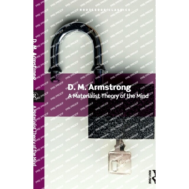 现货 A Materialist Theory of the Mind 心灵的唯物主义理论: 9781032355412