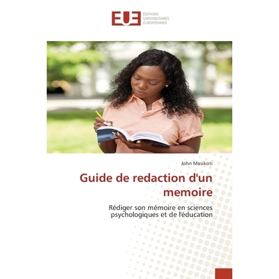 预订 Guide de redaction d’un memoire 9786209462238