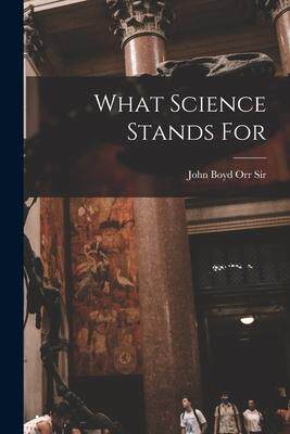 [预订]What Science Stands For 9781013990496