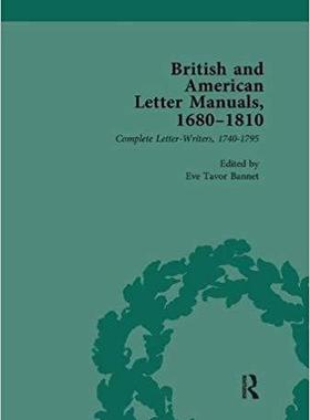 【预售】British and American Letter Manuals, 1680-1810, Volume 3