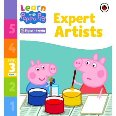预订 Learn with Peppa Phonics Level 3 Book 9 - Expert Artists (Phonics Reader): 9780241576335