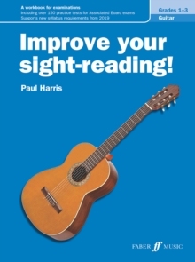 【预订】Improve Your Sight-Reading! Guitar, Levels 1--3: A Workbook for Examinations
