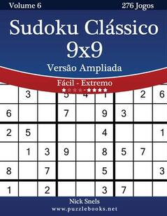 Classico Volume 276 9781512328615 Versao Jogos Ampliada 9x9 Extremo Facil Sudoku 预订